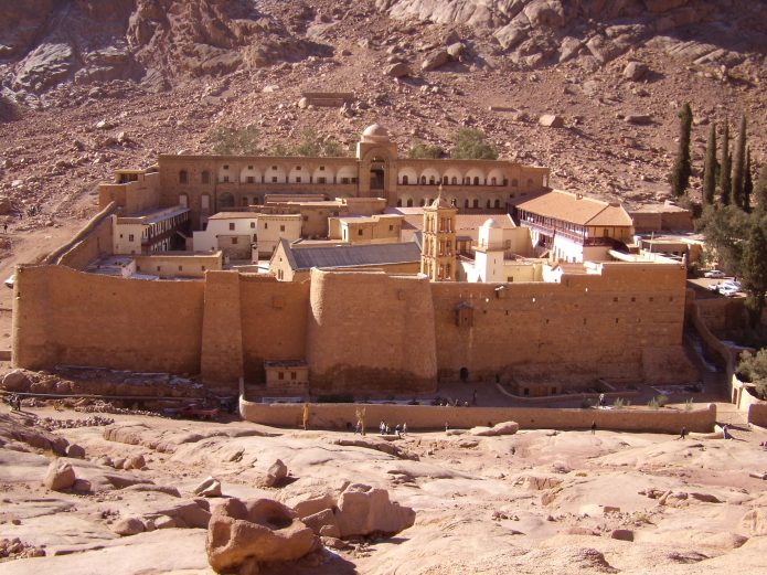 монастырь святой екатерины египет 