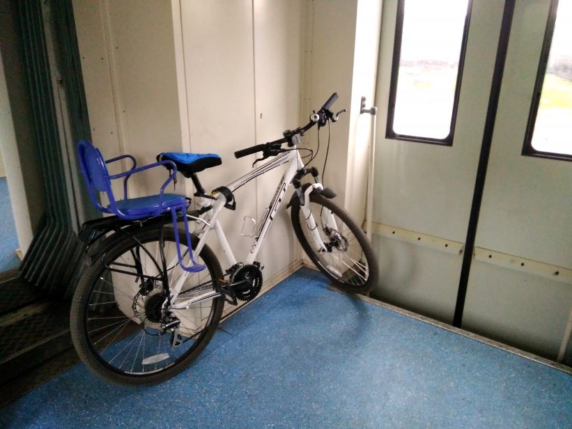 провоз велосипеда в поезде