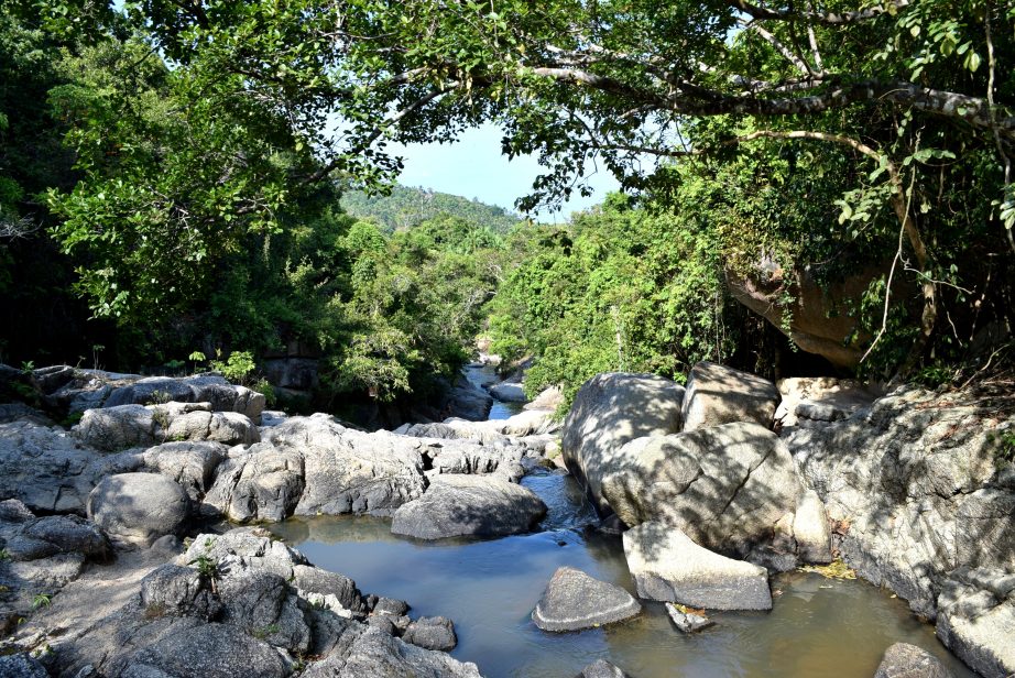 Водопады Пангана - лучшее место спасаться от жары в Таиланде