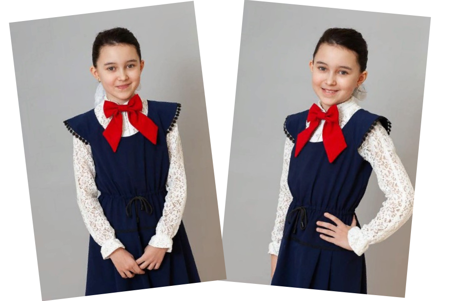 Модели нарядных школьных блузок для девочек