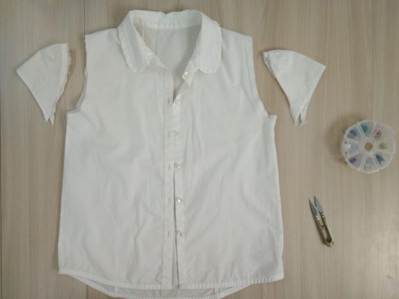 Вязание спицами, рукоделие » Blog Archive Переделка рубашки своими руками