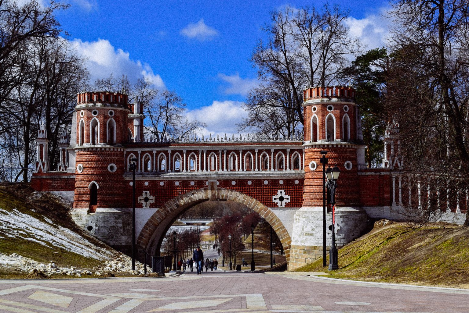 Парк царицыно в москве фото летом