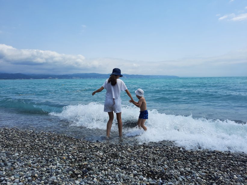 Какой пляж в Пицунде вся правда об отдыхе в Абхазии